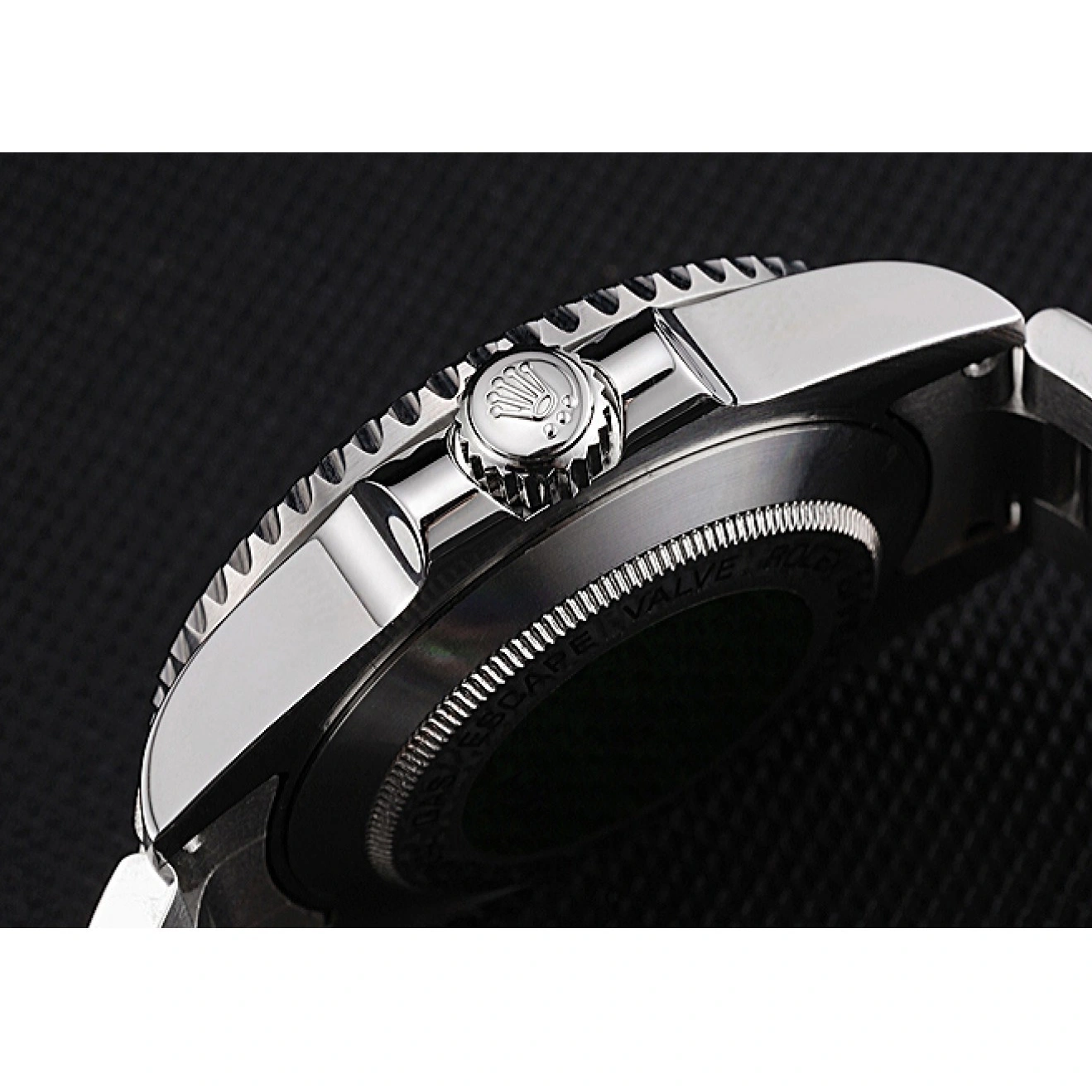 Aaa fake watches Dwellerr Bracelet Rolex Steel Case 622837 Stainless Sky Black Dial And 1013
